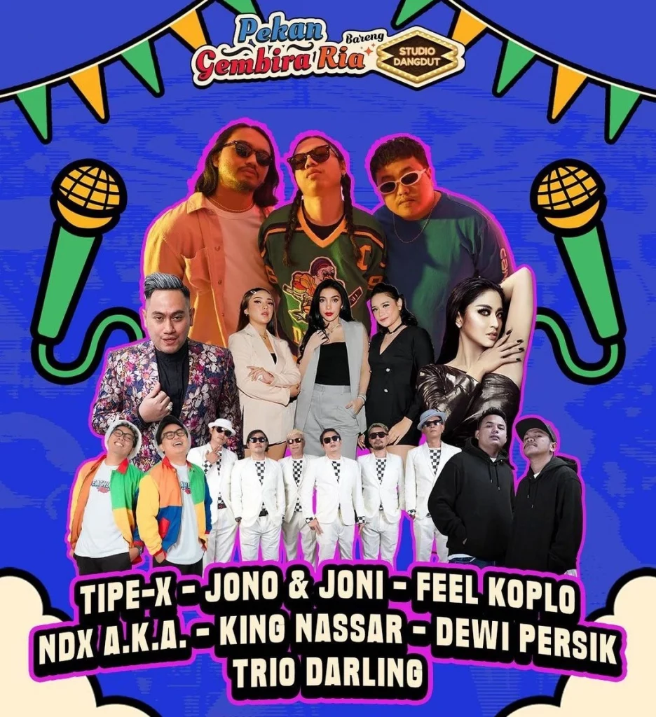Jadwal Festival Musik di Jakarta  ada NDZ A.K.A