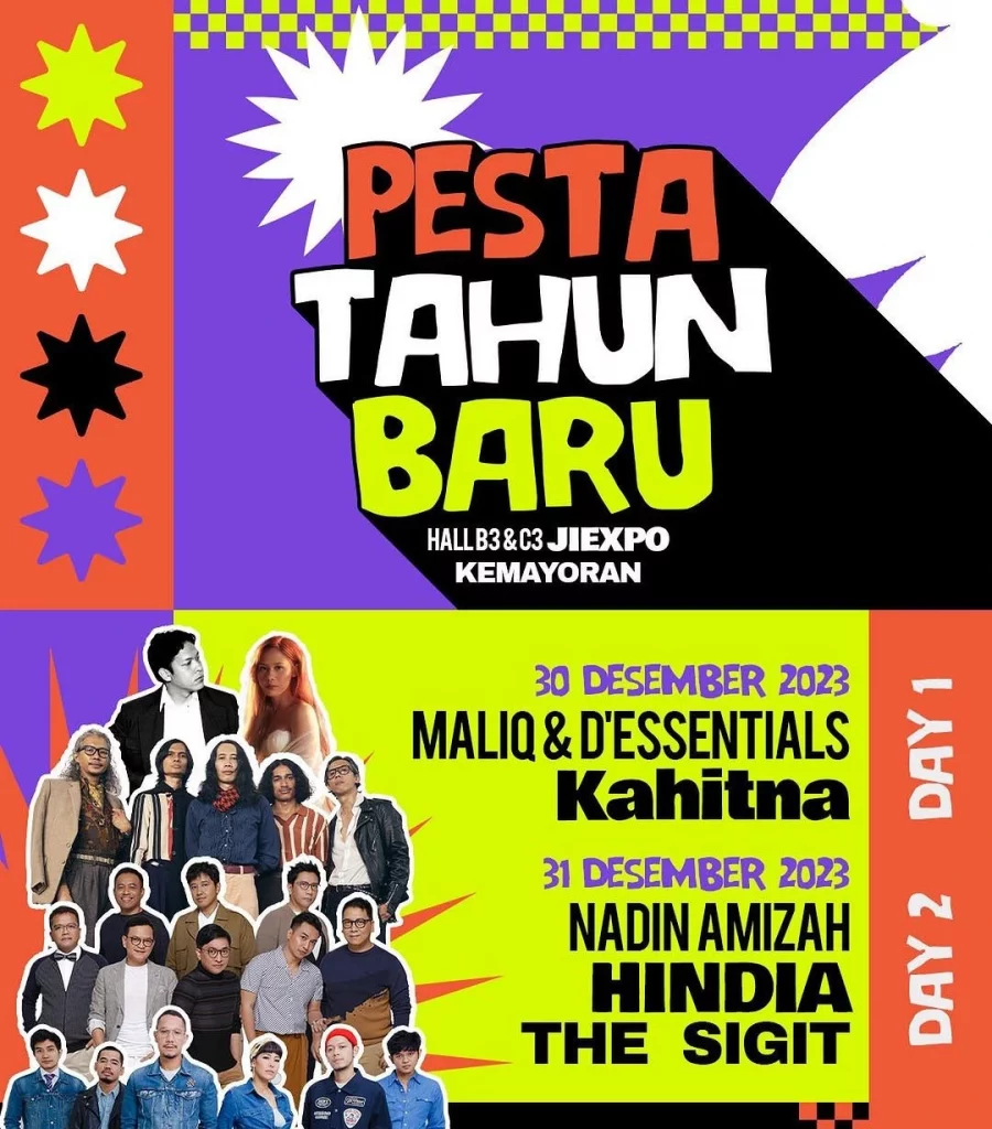 Harga Tiket Event Pesta Tahun Baru