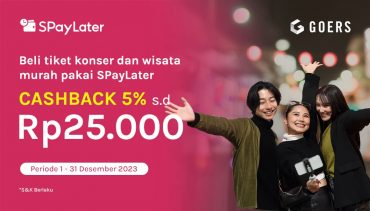 Promo Cashback Spaylater Desember