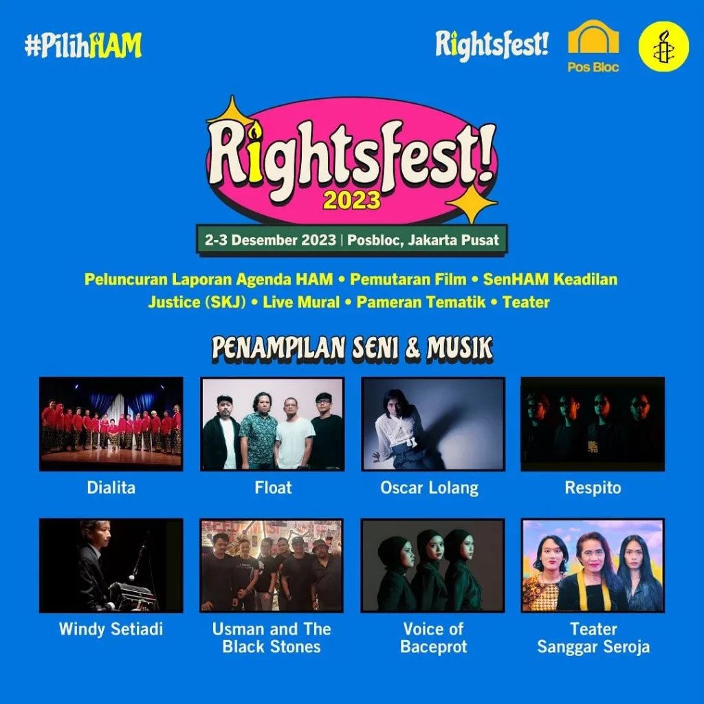 Acara musik gratis di jakarta- Rightfest