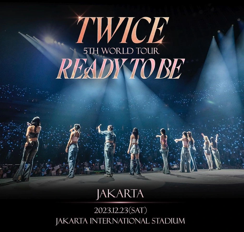 Keseruan TWICE 5th World Tour “Ready To Be” In Jakarta