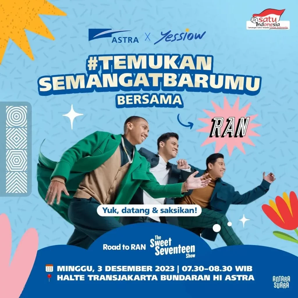 Konser RAN gratis di jakarta