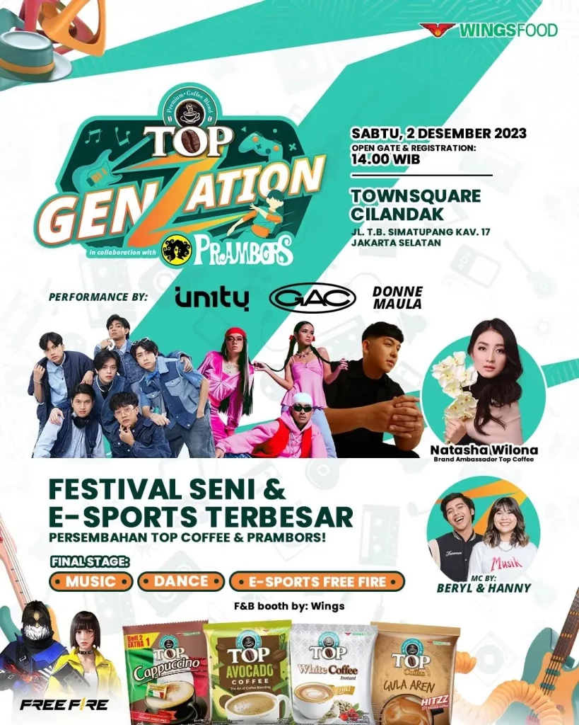 Top GenZation Fest Event Gratis Jakarta
