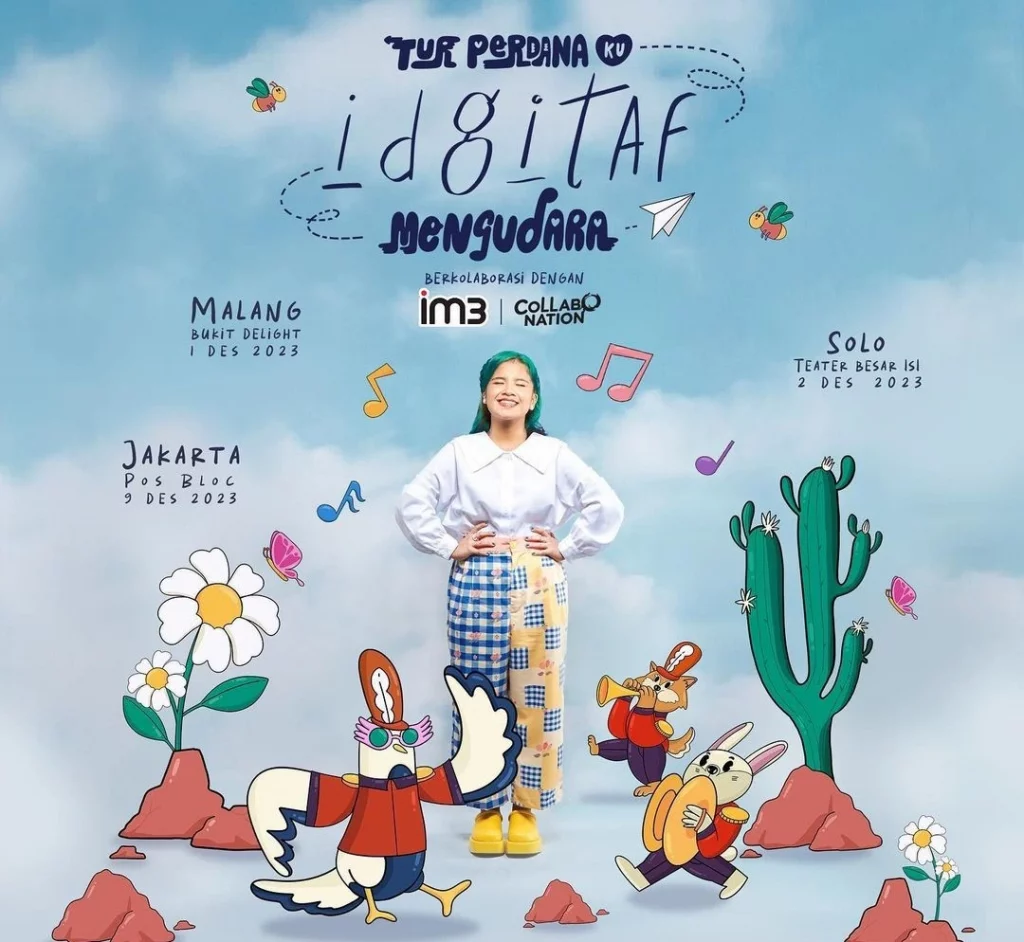 Tur Perdanaku Idgitaf Mengudara Jakarta