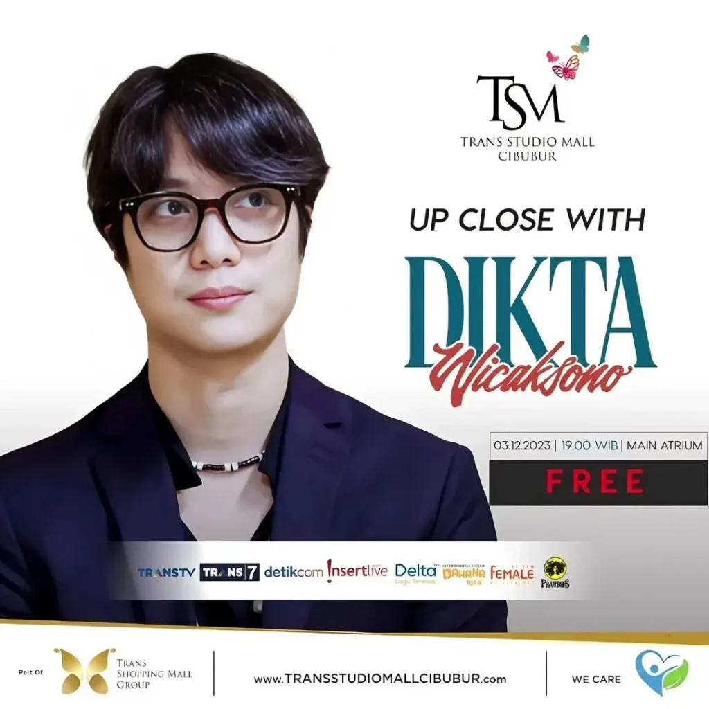 Event gratis bareng Dikta Wicaksono