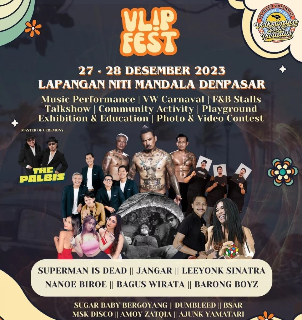 Konser Musik Tahun Baru 2024- VLIP Fest