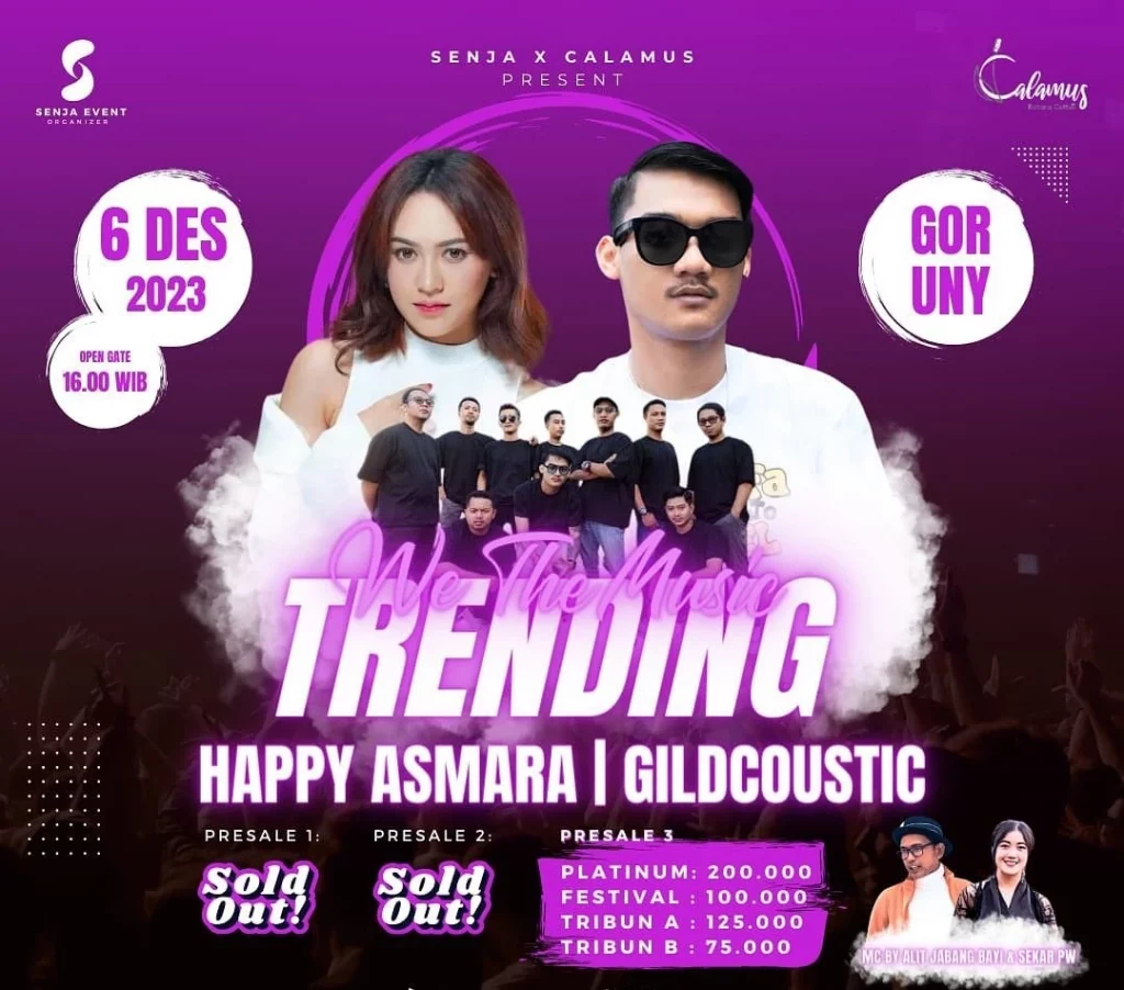 event musik di jogja bulan desember - we are the music trending