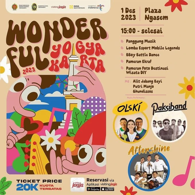 Event jogja desember- wonderful yogyakarta 2023