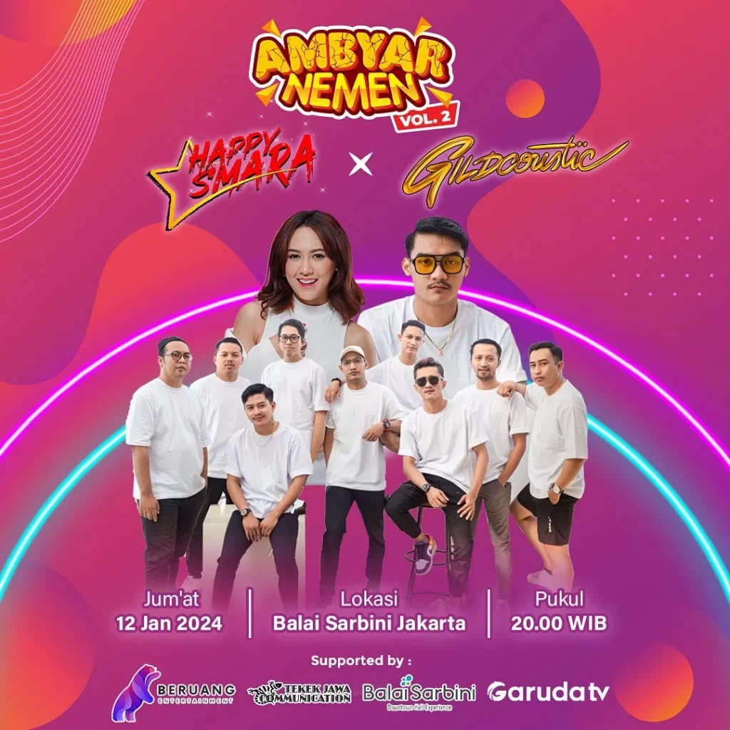 Harga Tiket Ambyar Nemen Vol.2 mulai dari Rp 500.000