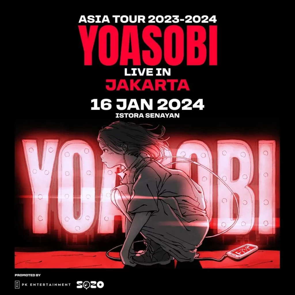 event jakarta 2024- Asia Tour 2023-2024 Yoasobi Live In Jakarta