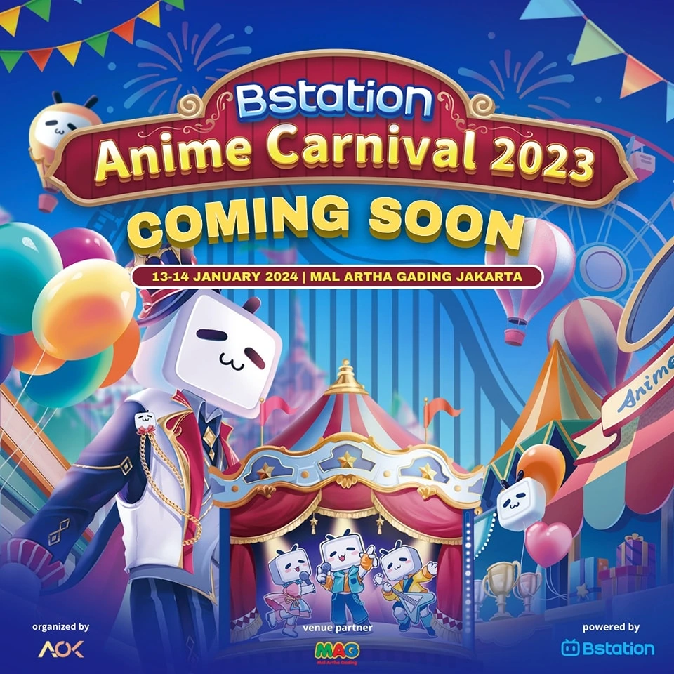 Event jepang di Jakarta- Bstation Anime Carnival 2023