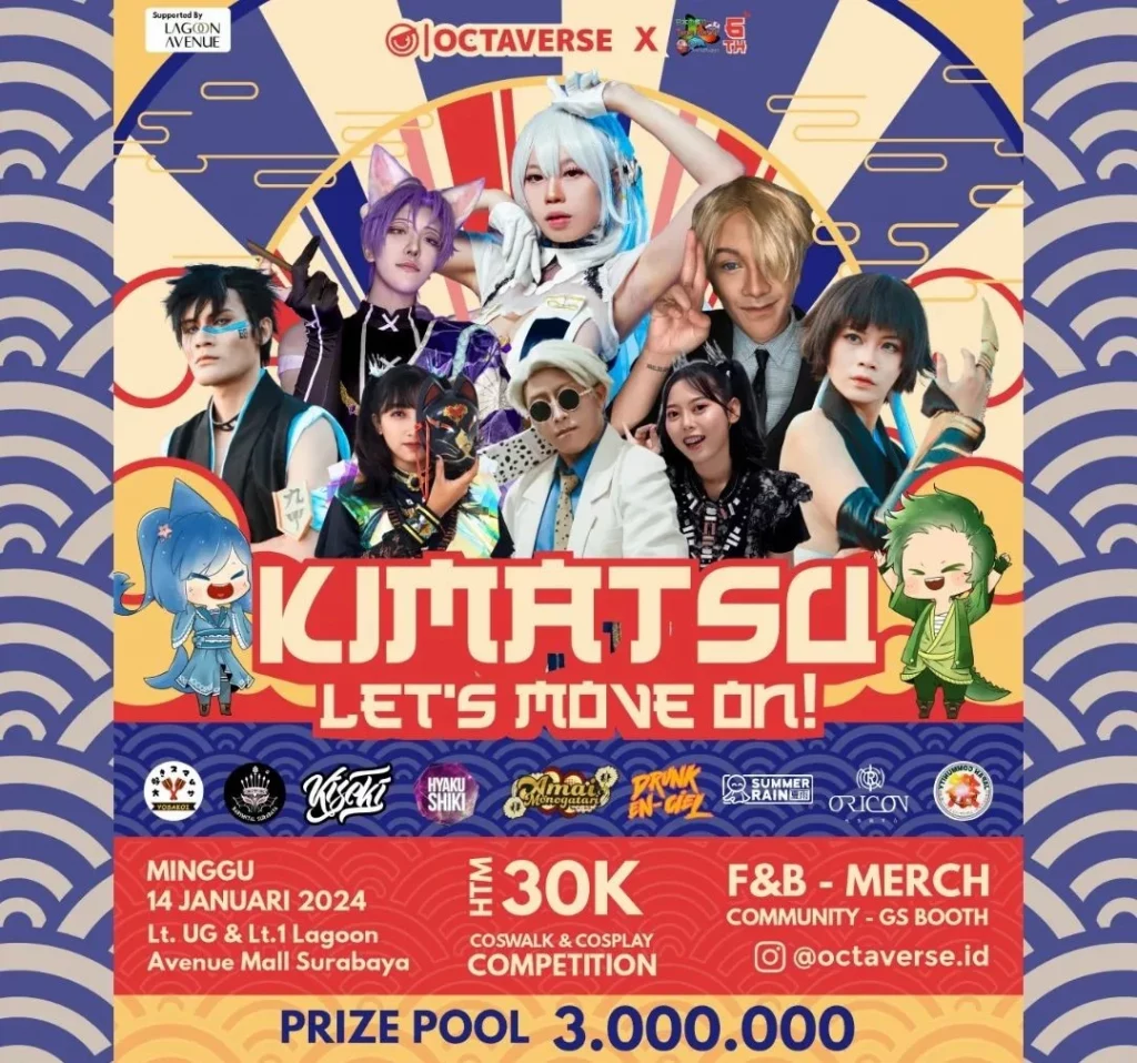 event jepang Kimatsu Let’s Move On! surabaya