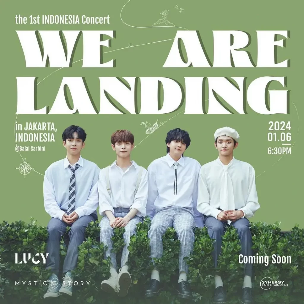 harga tiket LUCY 1st Indonesia Concert “We Are Landing” in Jakarta