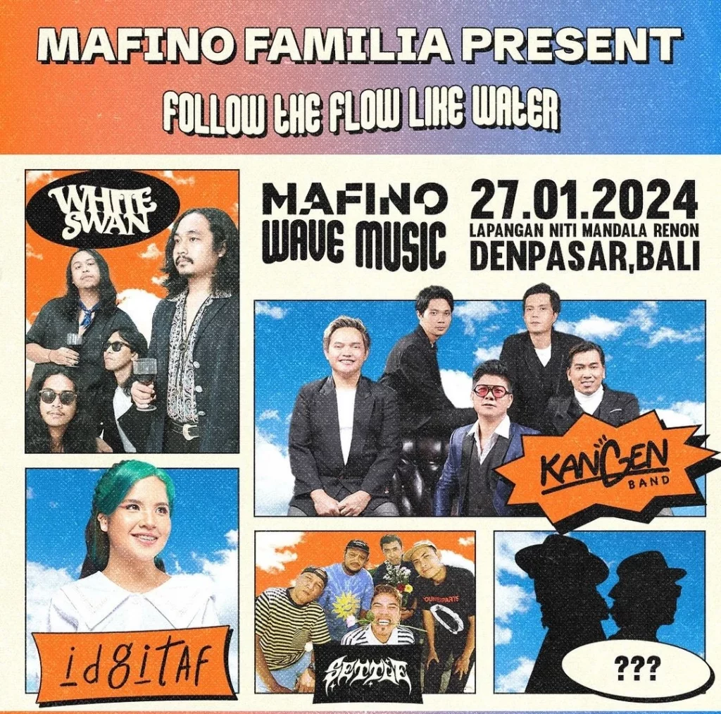 Harga tiket event Mafino Wave Music Bali