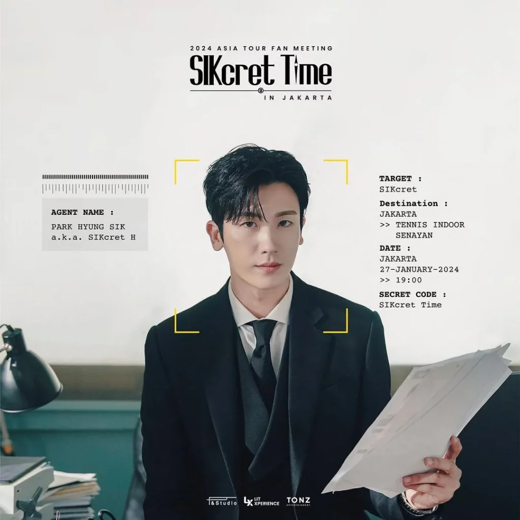 Fanmeeting jakarta 2024- SIKcret Time in Jakarta