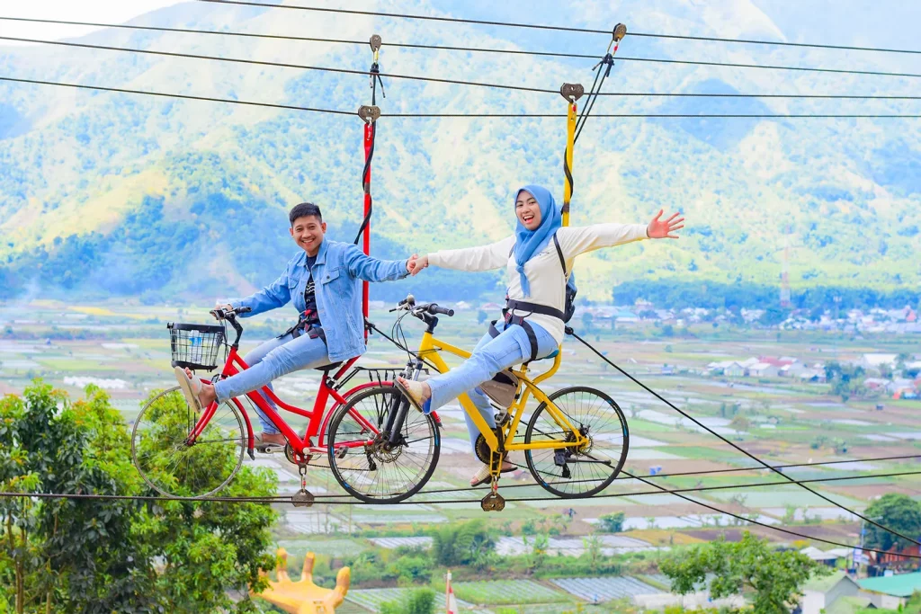 Wahana Seru di Taman Surga Rinjani