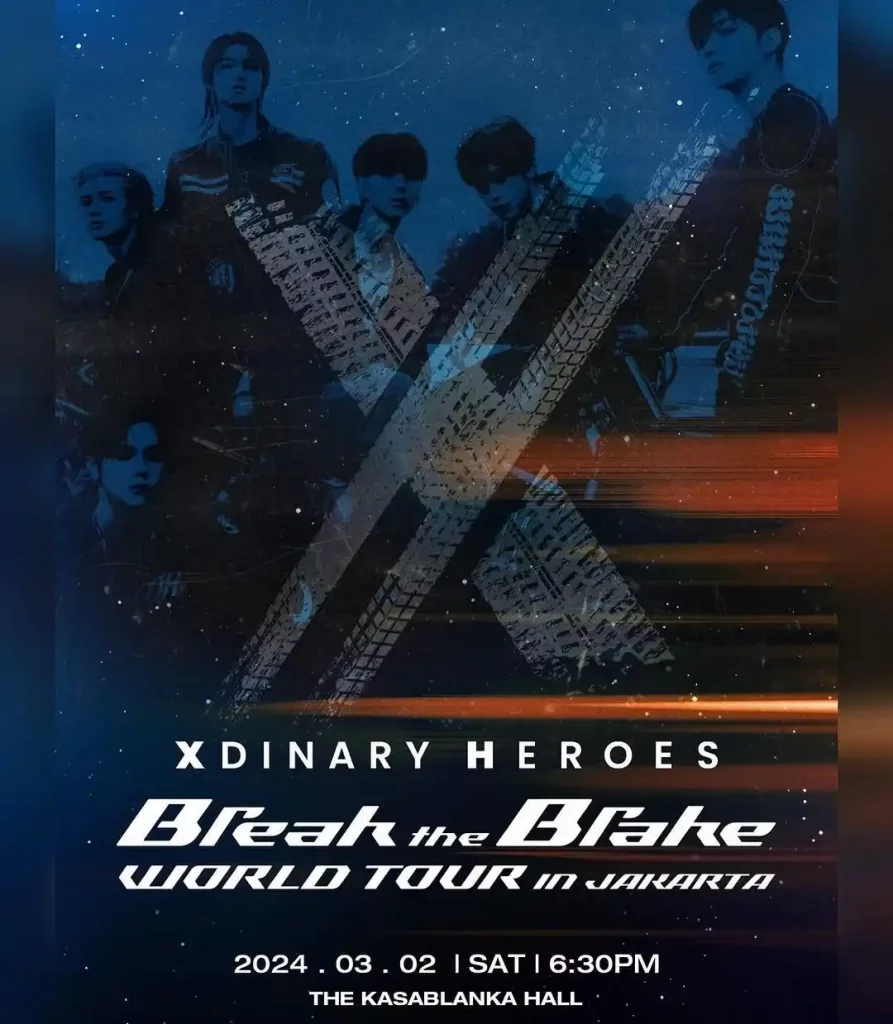 Harga Tiket  XDINARY HEROES “Break The Brake” World Tour