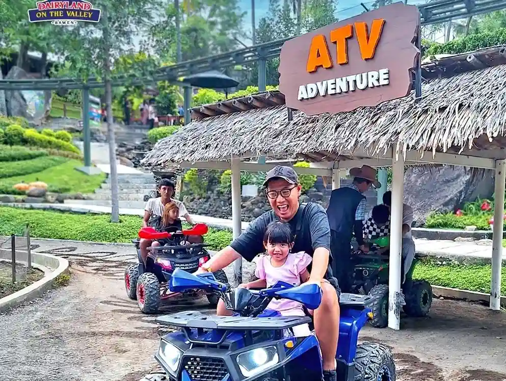 Wahana ATV di Cimory Semarang