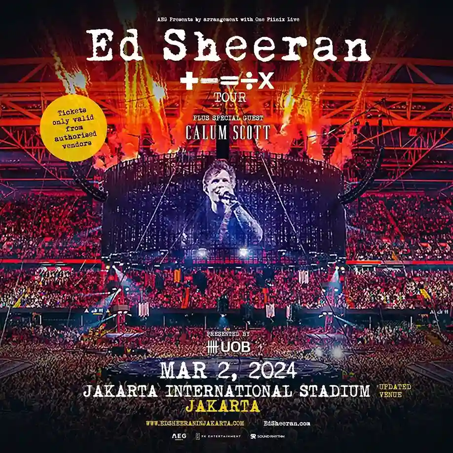 Demi Pertandingan Krusial Indonesia vs Vietnam, Konser Ed Sheeran Pindah Venue