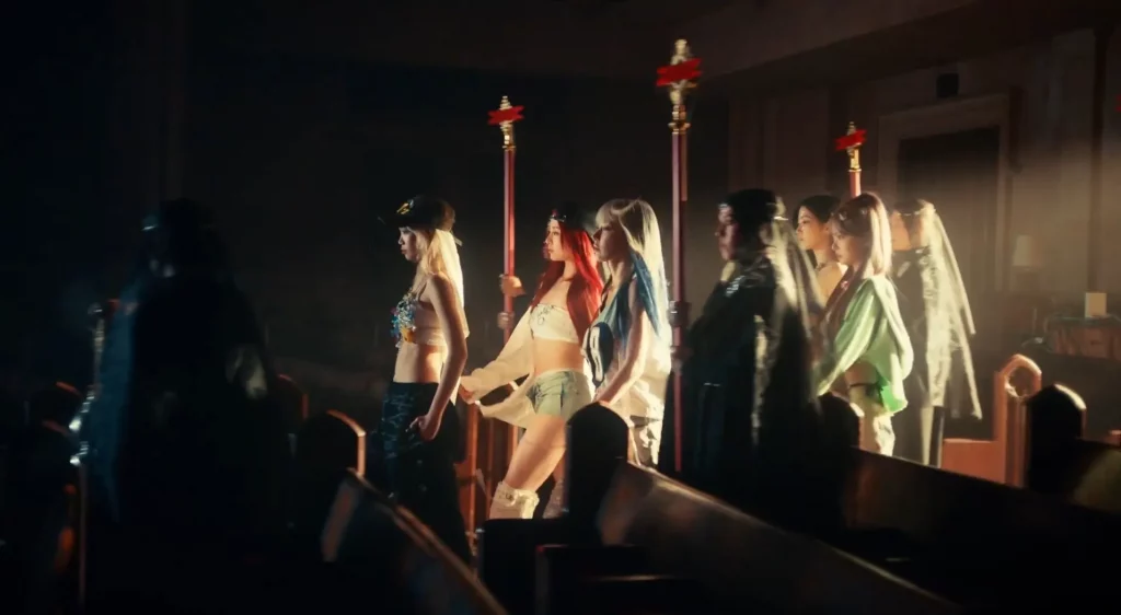 MV ‘Easy’ Le Sserafim Dianggap Merusak Nilai Gereja