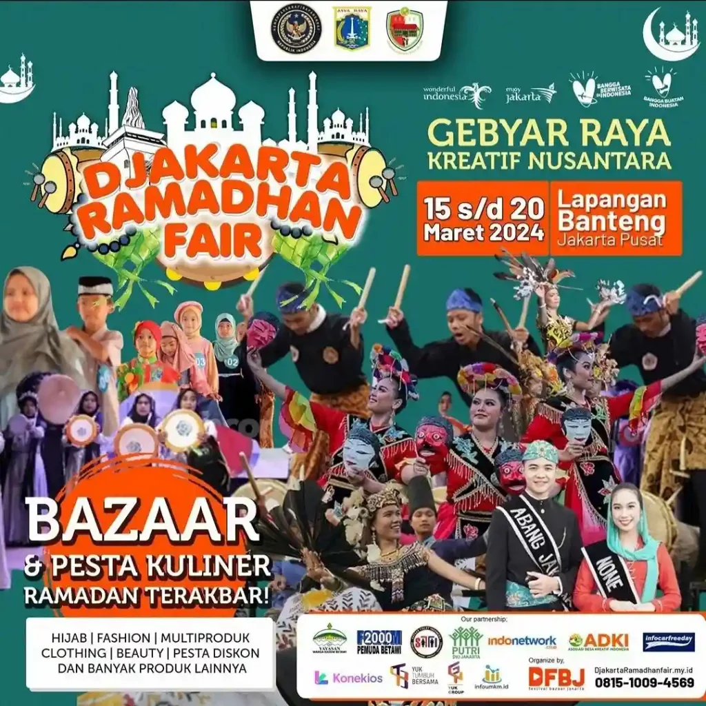 Kegiatan Seru Bulan Ramadhan: Djakarta Ramadhan Fair 2024