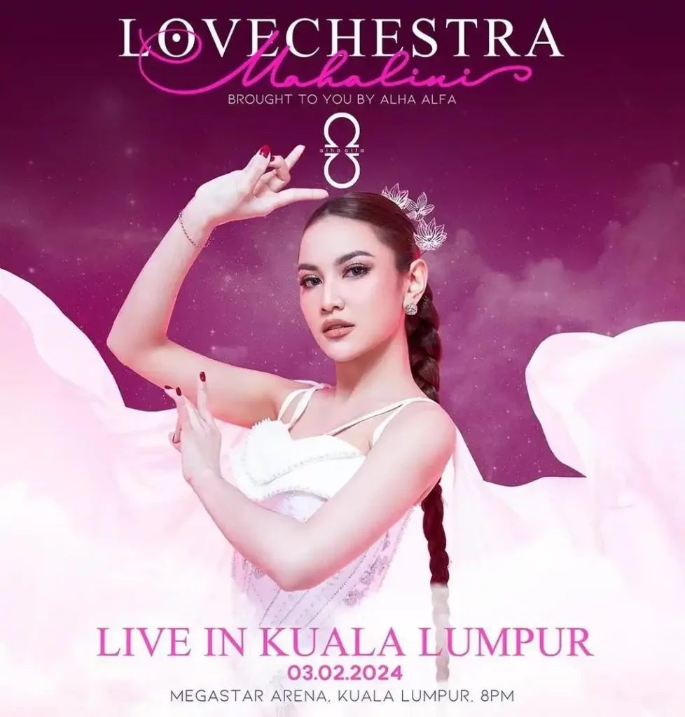 Harga tiket Mahalini “LOVECHESTRA” Live In Kuala Lumpur
