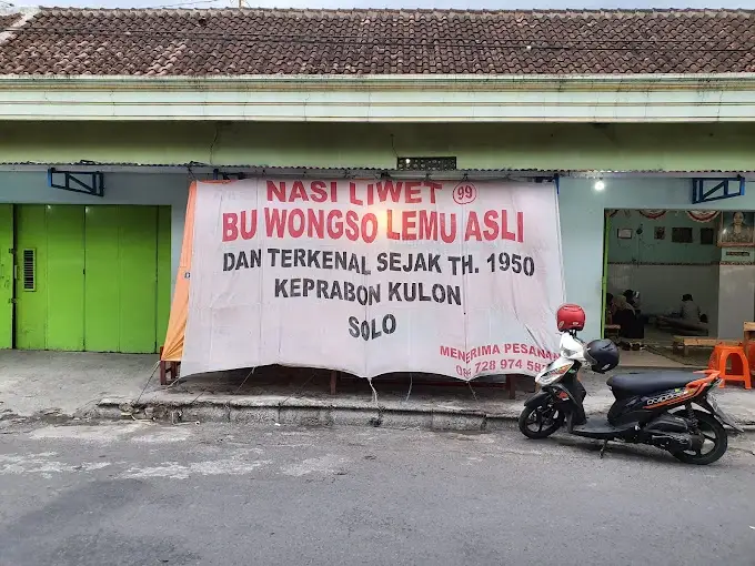 Nasi Liwet Wongso Lemu Surakarta