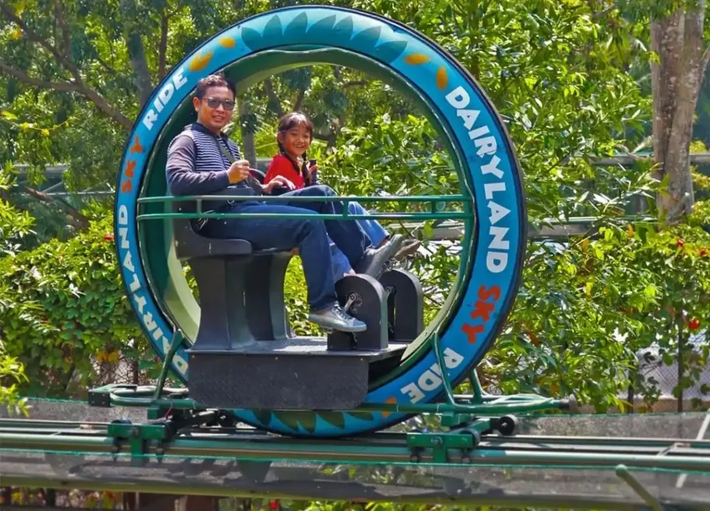 Wahana Sky Ride Cimory Semarang