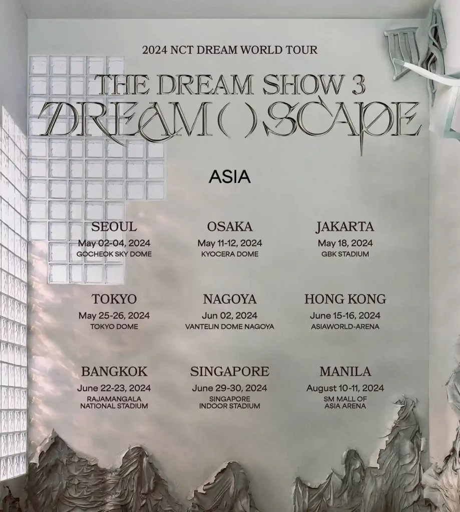 Konser NCT Dream Diadakan di Sembilan Kota di Wilayah Asia