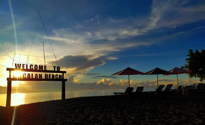 Lokasi Pantai Cacalan