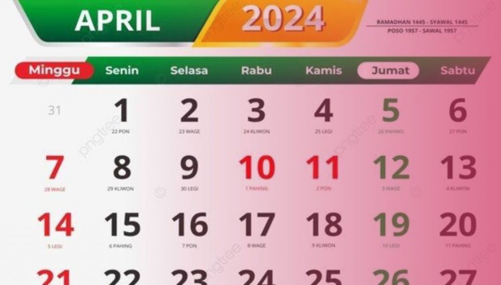 Jadal libur lebaran dan cuti bersama 2024