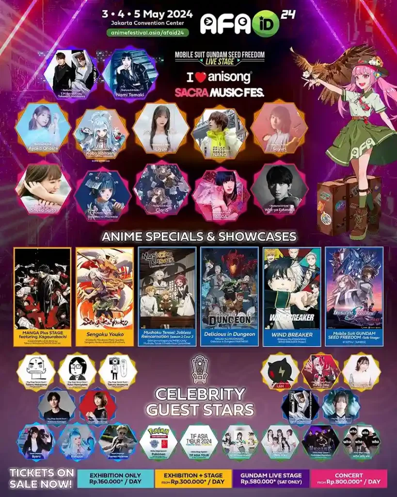 Tiket Anime Festival Asia Indonesia