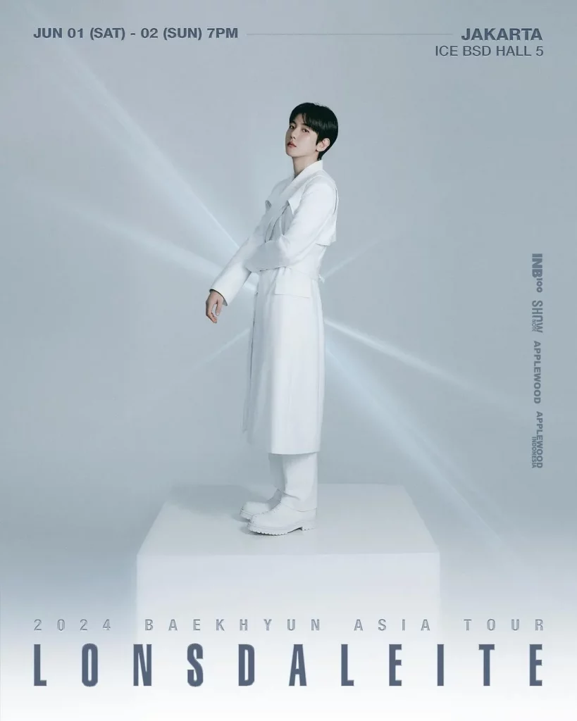 Harga Tiket Baekhyun Asia Tour “LONSDALEITE” in Jakarta