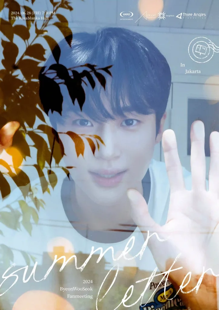 Byeon Woo Seok Fanmeeting “Summer Letter” In Jakarta