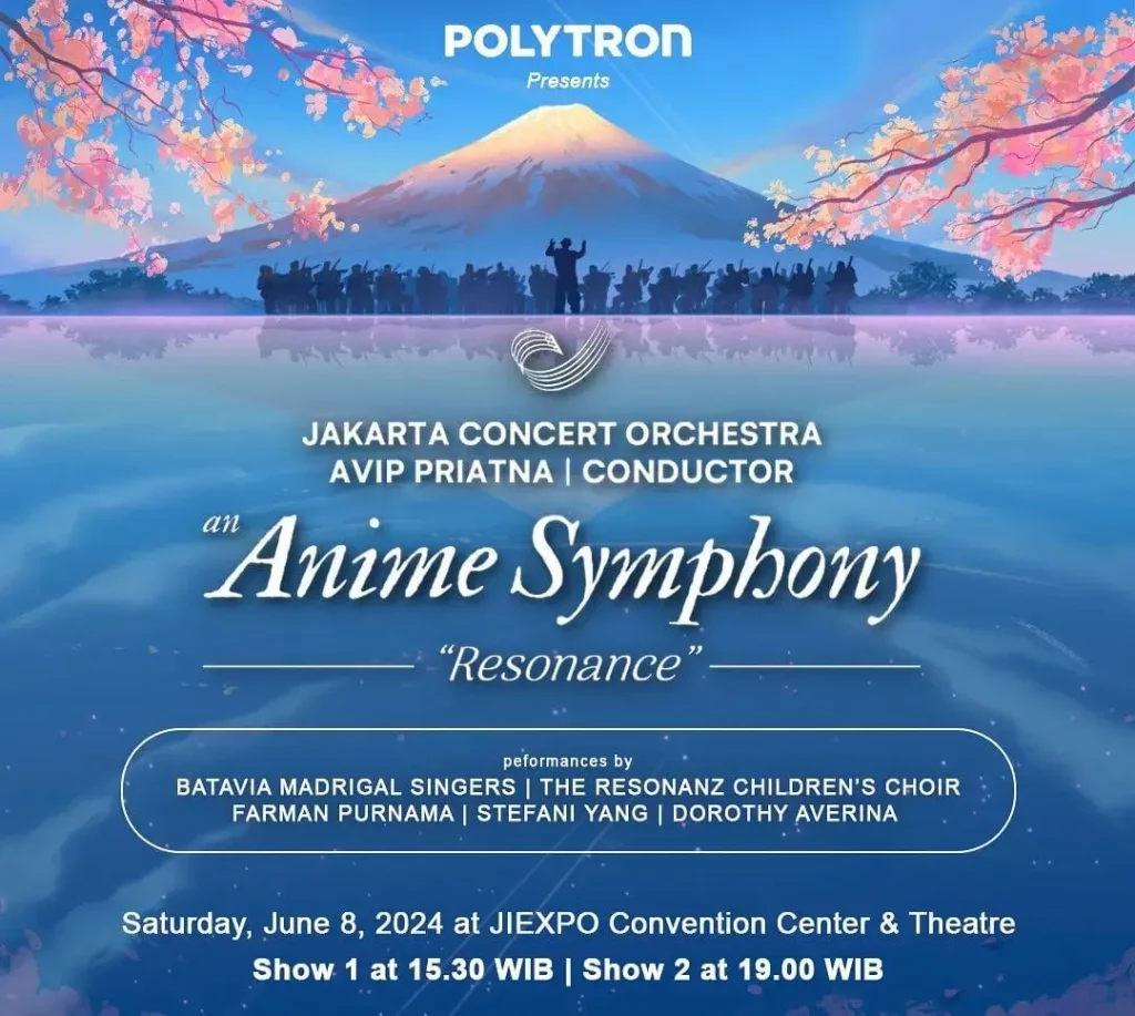 List event juni 2024 - Jakarta Concert Orchestra - An Anime Symphony: “Resonance”