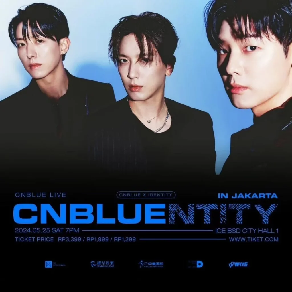 Tanggal dan Venue Konser CNBLUE di Jakarta