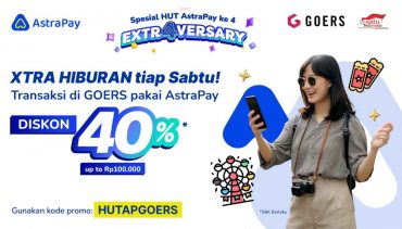 Diskon 40% Pembelian Tiket di GOERS
