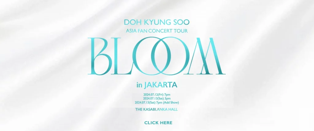 Jadwal Konser Kpop - 2024 DOH KYUNG SOO ASIA FAN CONCERT TOUR in JAKARTA