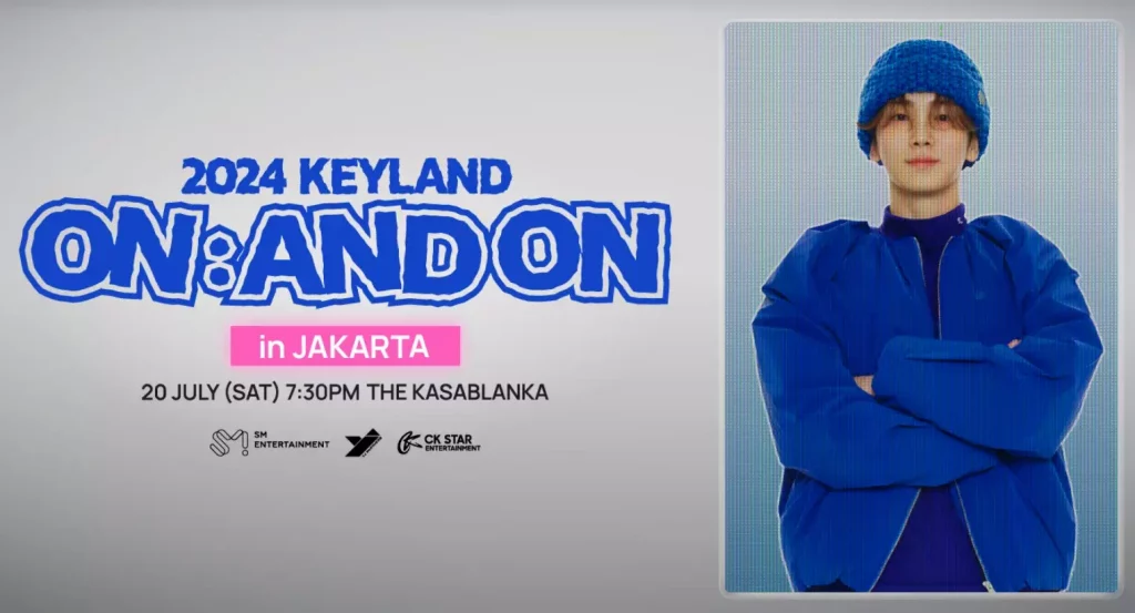 Jadwal Konser Kpop - 2024 KEYLAND ON AND ON ASIA TOUR IN JAKARTA