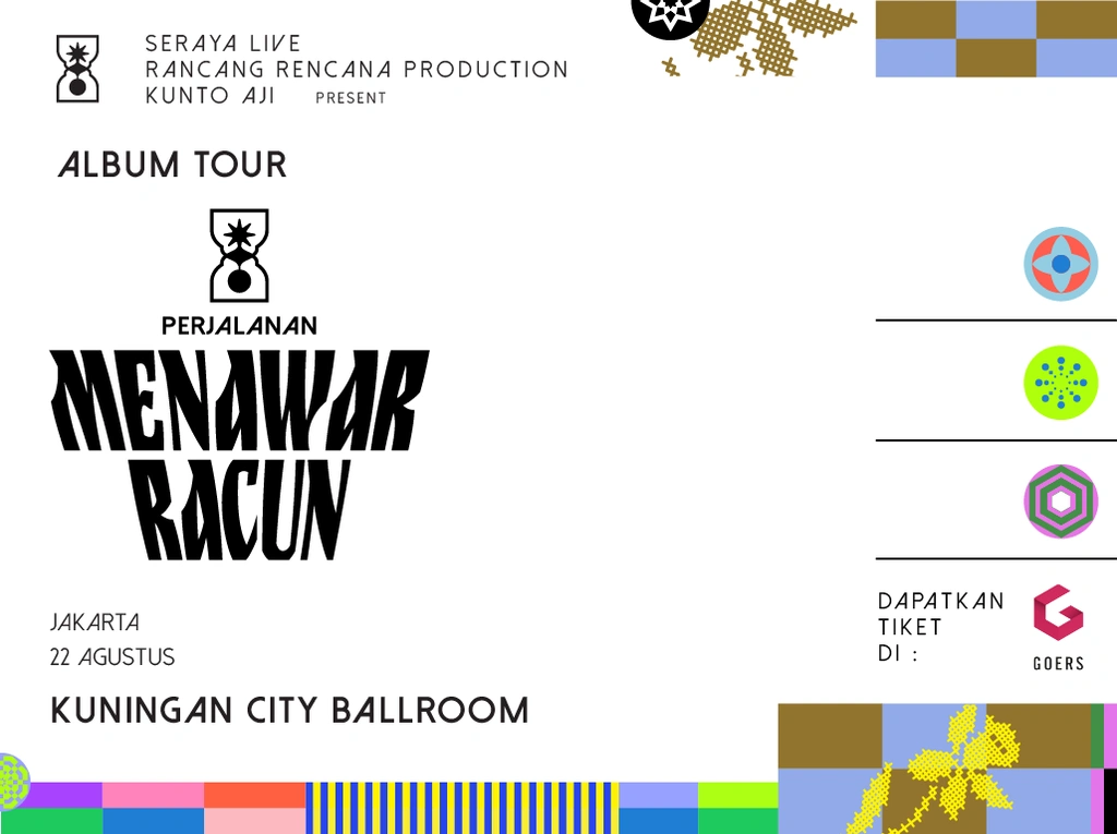 Agustus Event Musik - Kunto Aji Perjalanan Menawar Racun Tour 