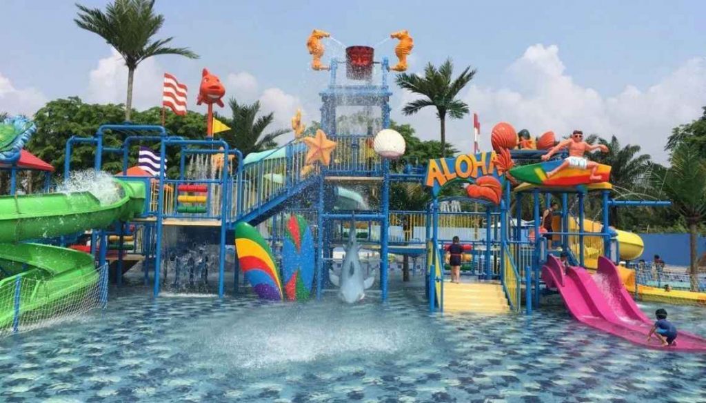 Ohana waterpark Bekasi .
