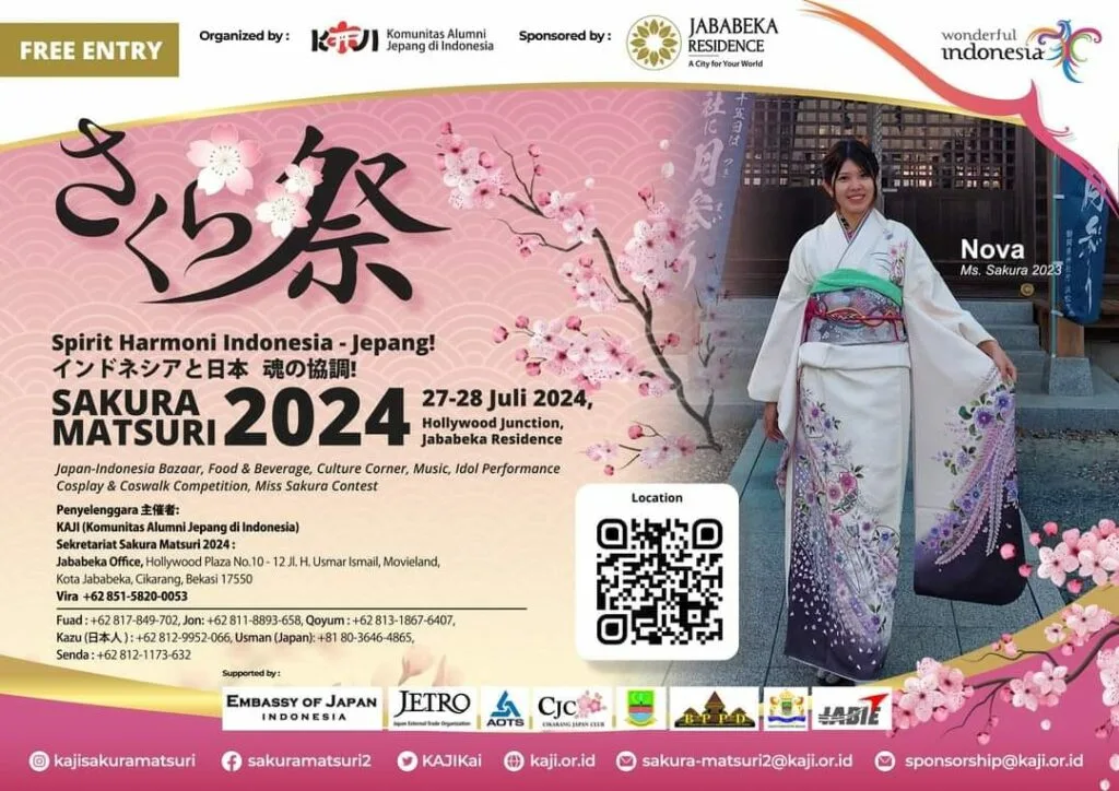 Sakura Matsurievent kebudayaan jepang