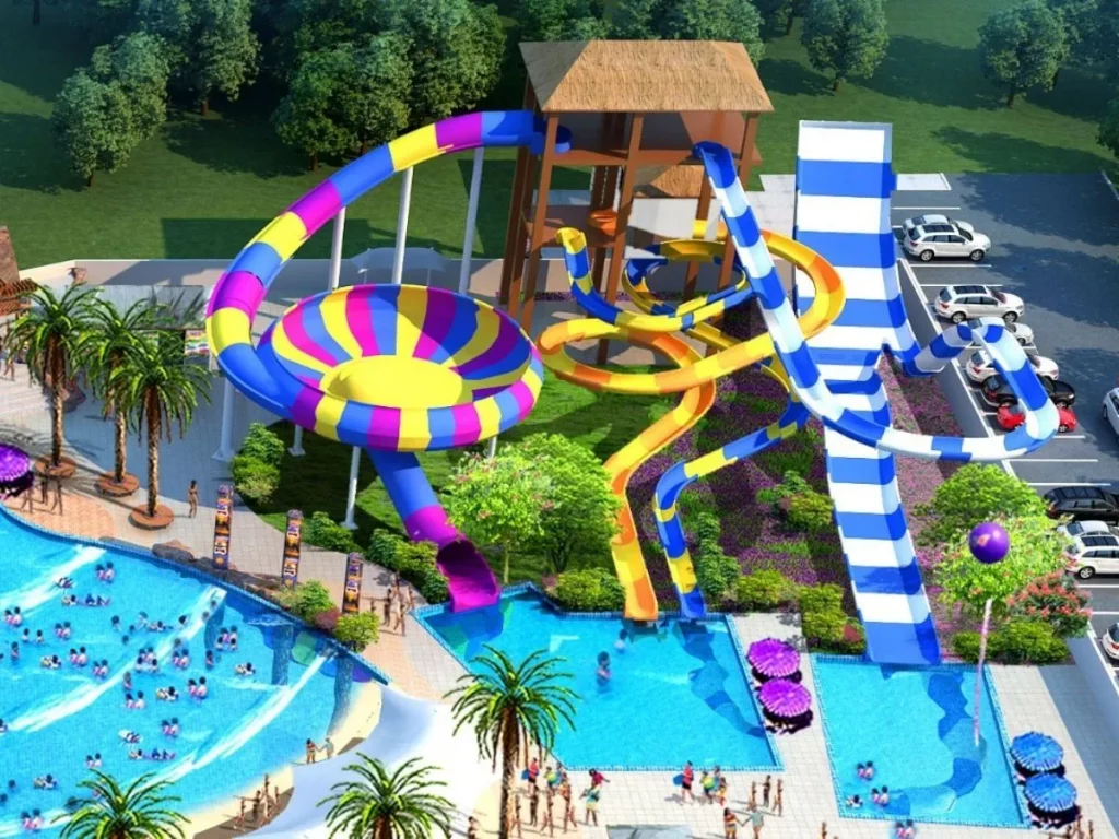 Seluncuran di Ohana Waterpark