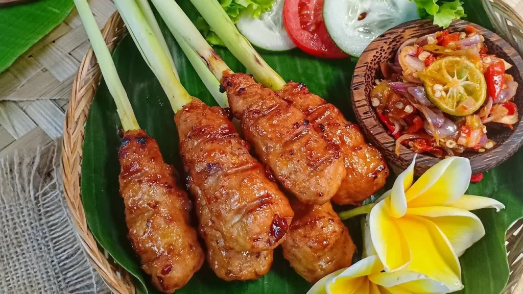 Sate Lilit Makanan Khas Bali