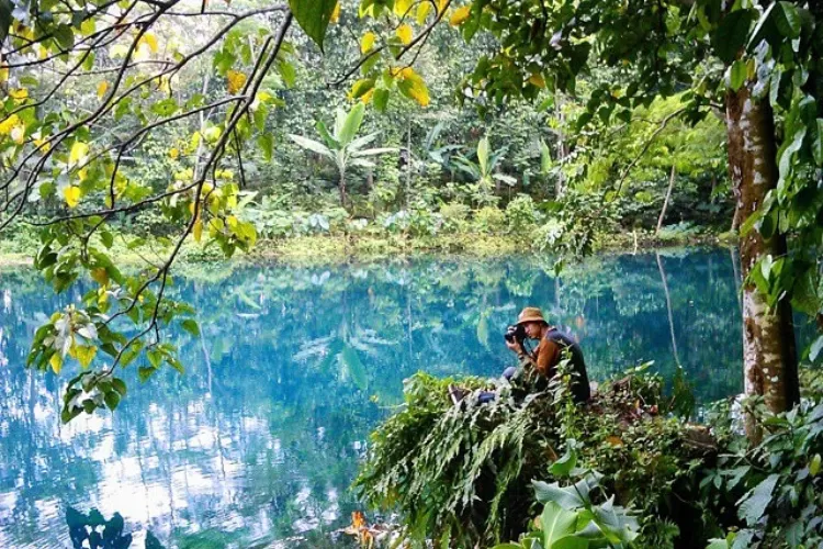 Wisata alam Majalengka - Telaga Nila