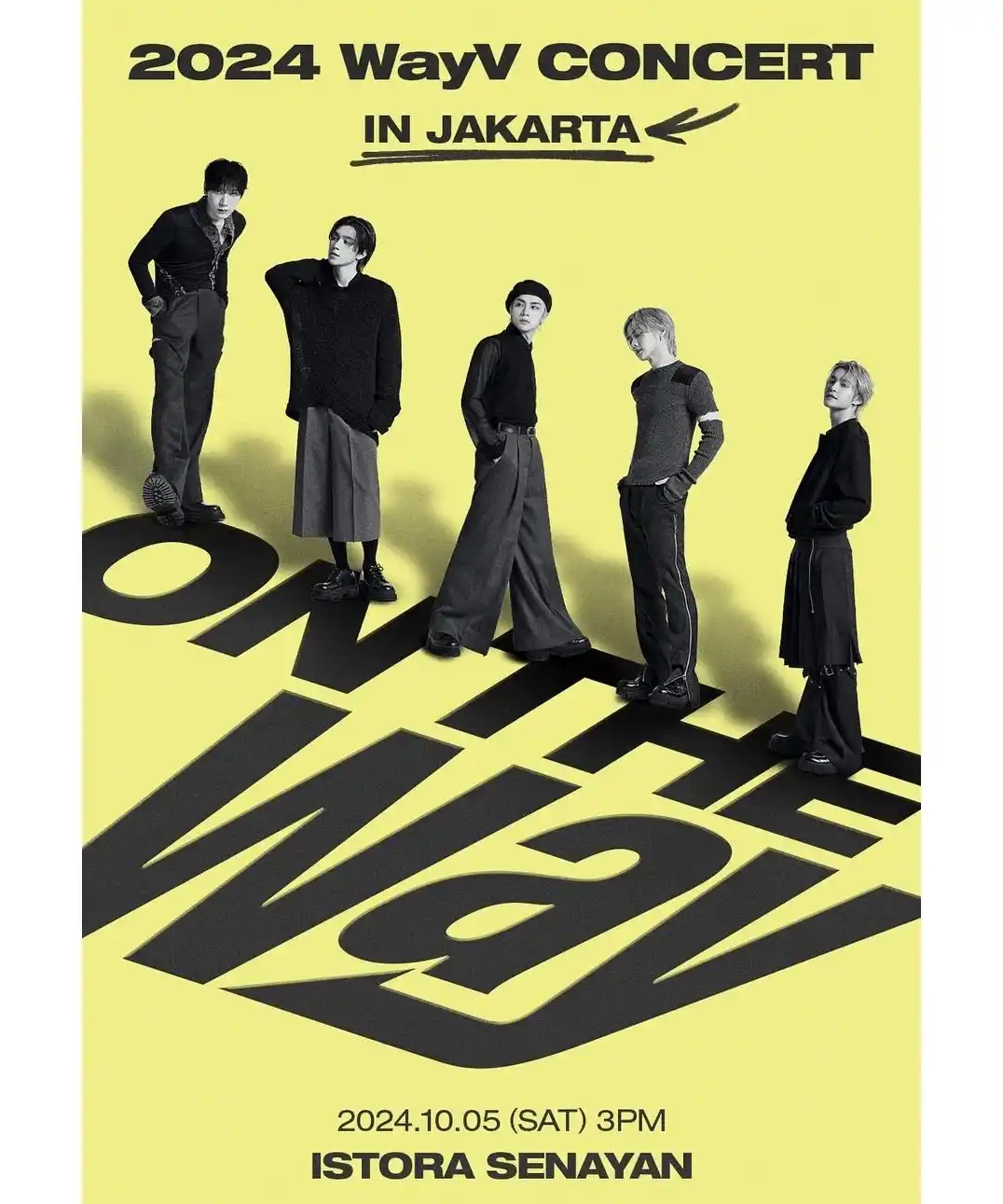 Harga Tiket 2024 WayV Concert [On The Way] in Jakarta 