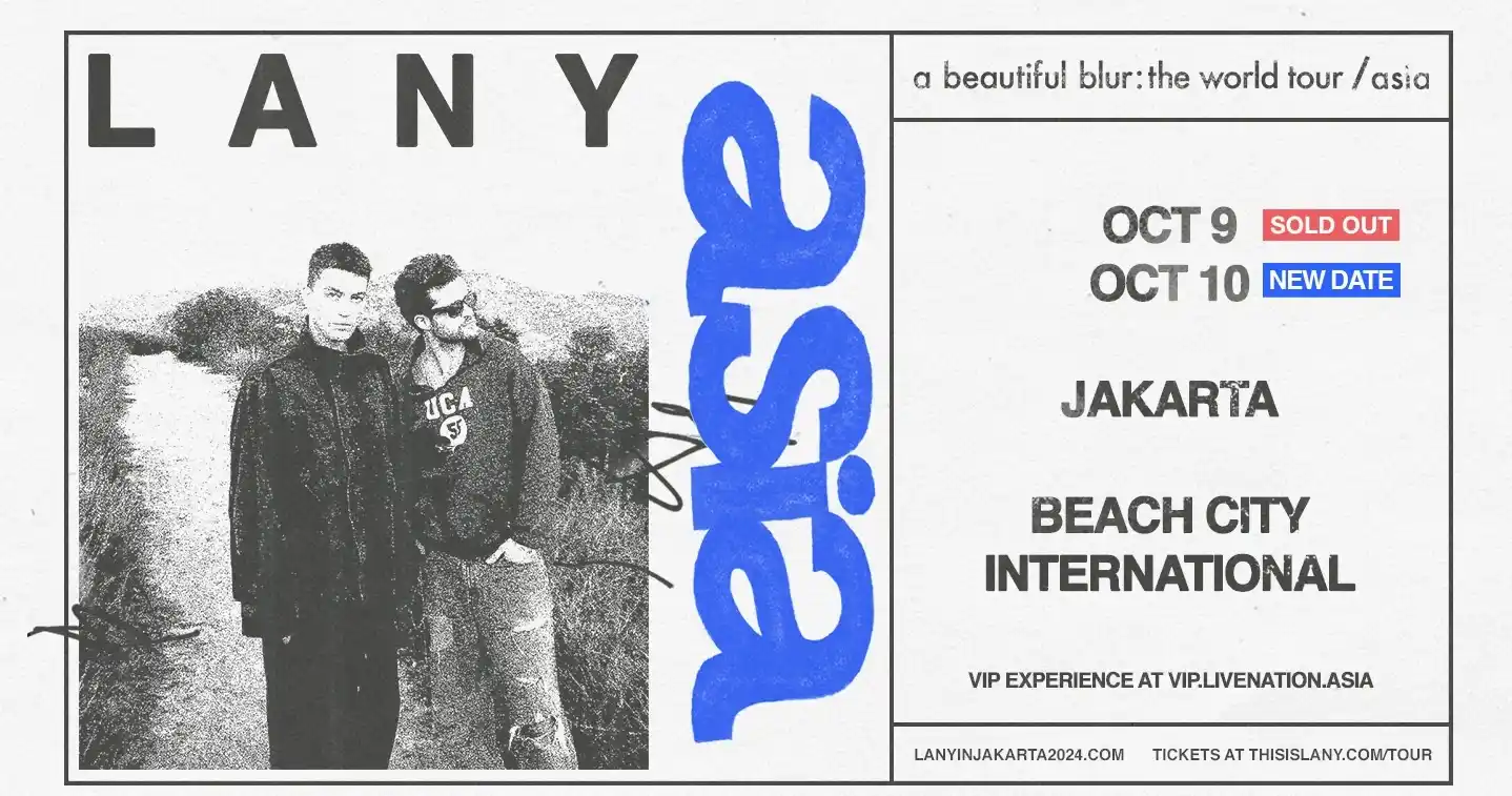 Harga tiket LANY (a beautiful blur: the world tour / asia) in Jakarta