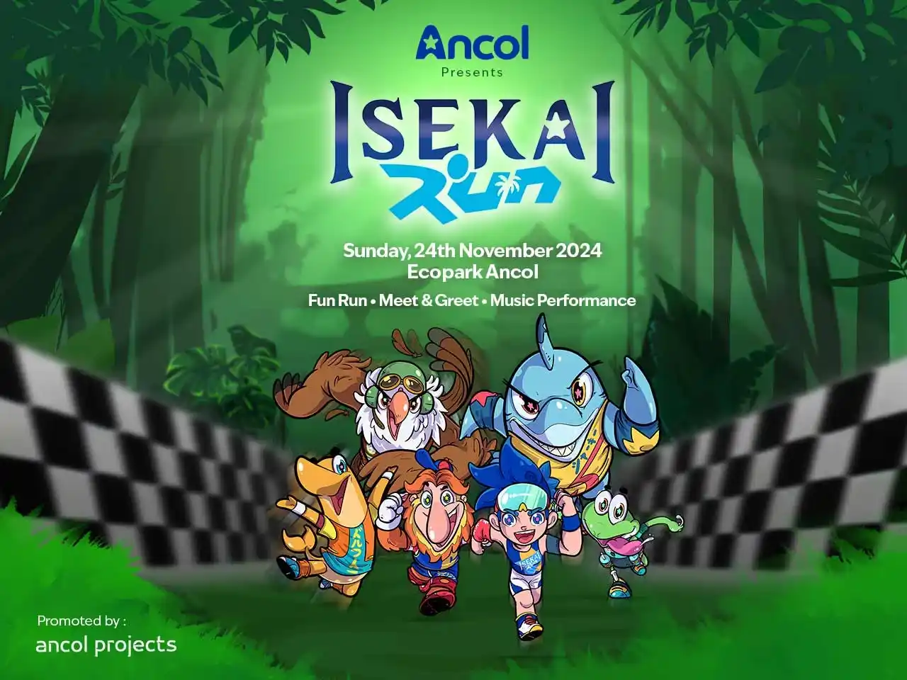 Isekai Run 2024 event lari jakarta