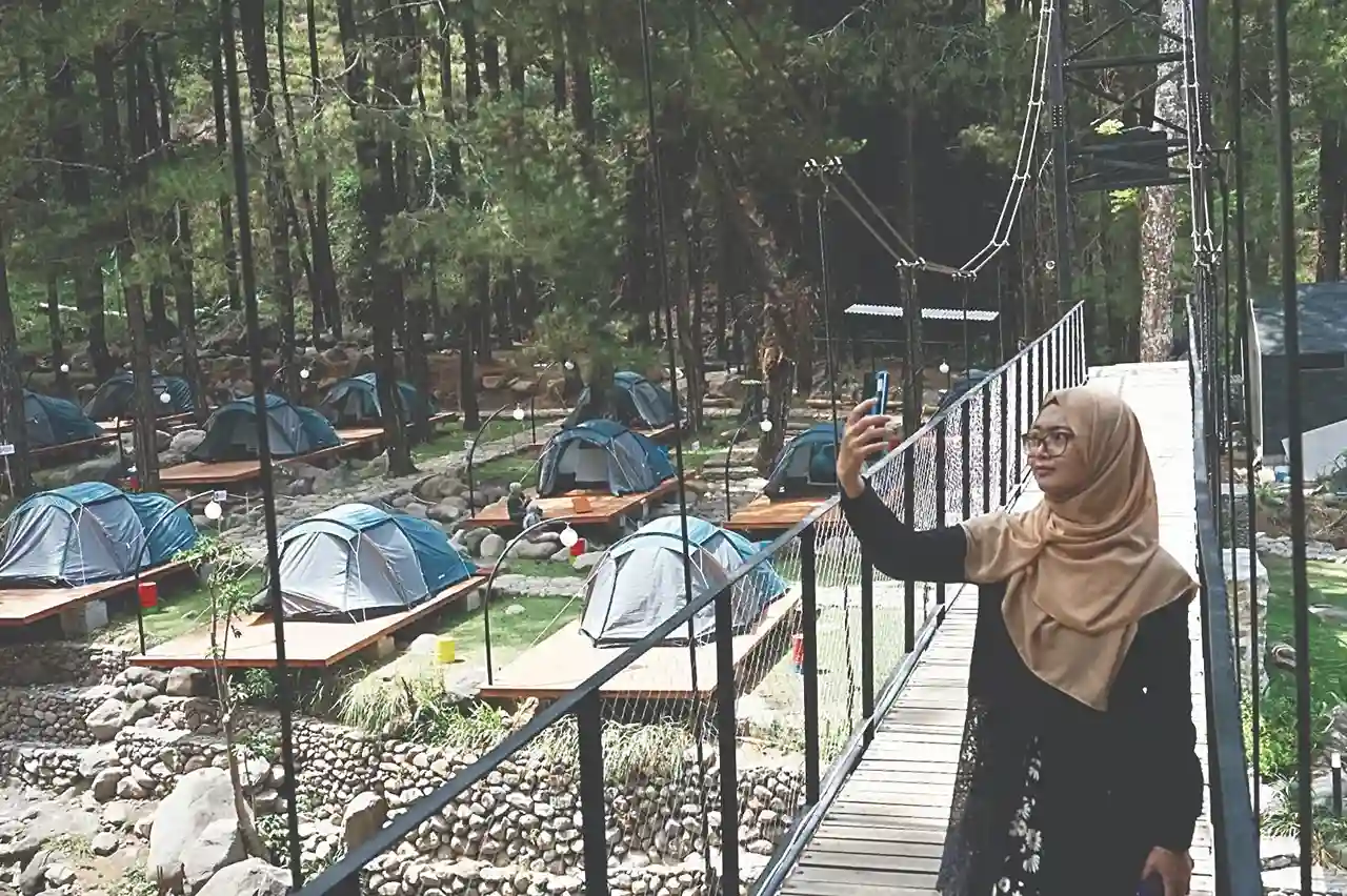 Spot Foto Instagramable Wisata Jolotundo Nganjuk