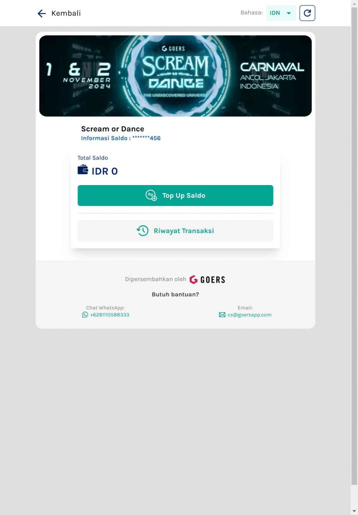 cara top up - Klik top up saldo